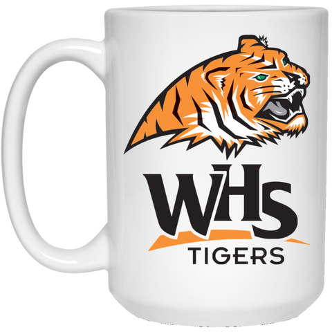 WHSTigers 15 oz. White Mug