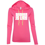 Soccer Ladies LS T-Shirt Hoodie