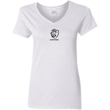 LionFutebol Ladies' 5.3 oz. V-Neck T-Shirt