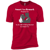 Smart A Married Premium Short Sleeve Tee