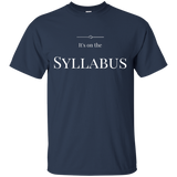 Syllabus Cotton T-Shirt