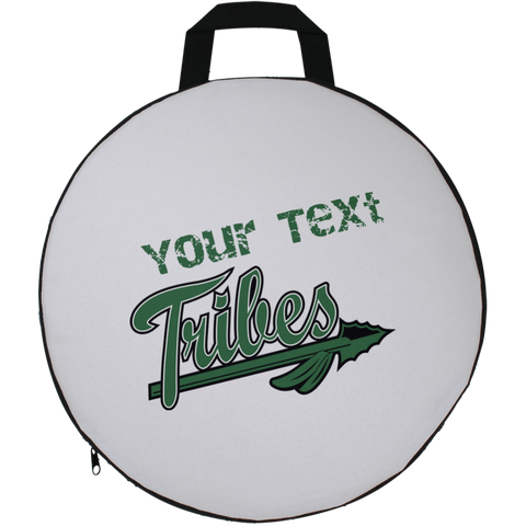 Tribes Customizable Round Seat Cushion