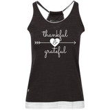 T&G Juniors' Vintage Heathered Tank